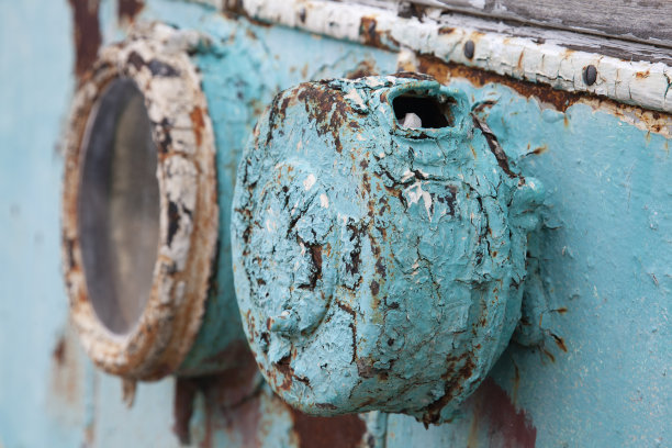 斑驳锈迹金属表面纹理