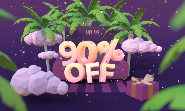 百分比号,标志,广告