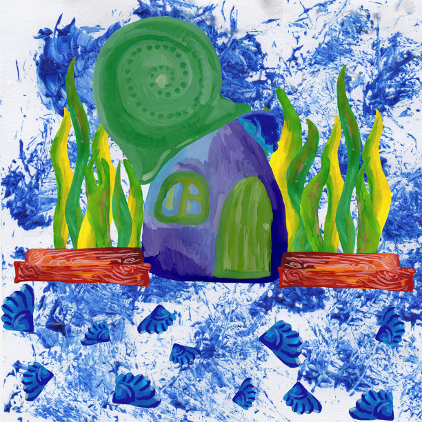 蓝色梦幻海洋主题