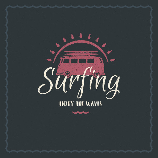 面包车字体设计