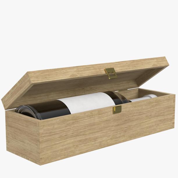 实木红酒包装盒