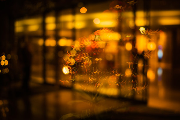 炫丽酒吧酒店背景