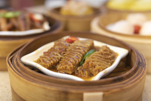 中国传统美食油条