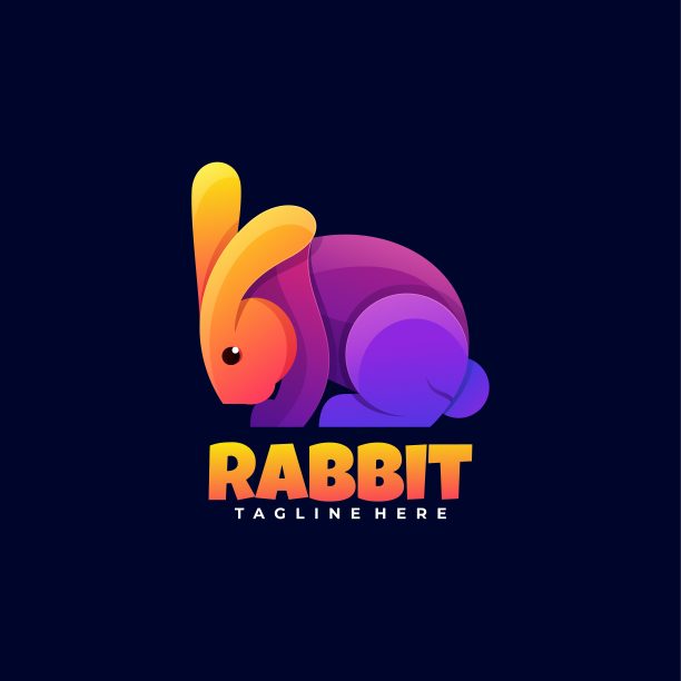 科技兔形象设计