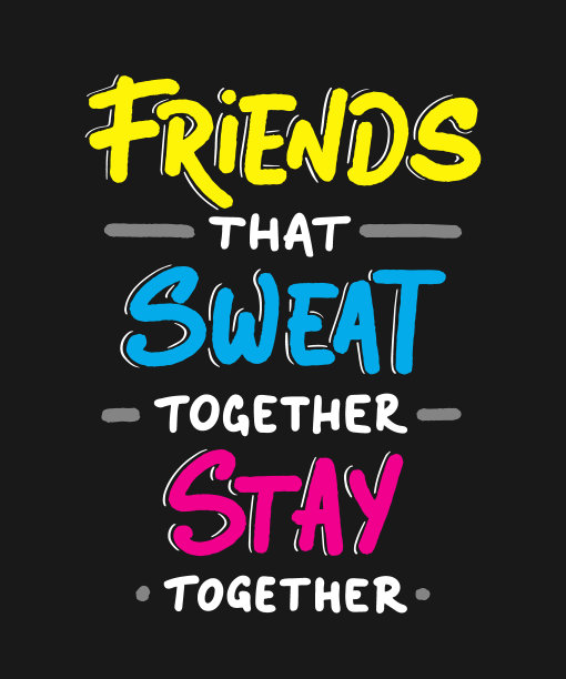 健身房朋友圈海报