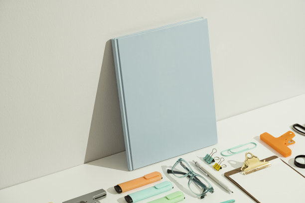 简约风蓝色封面设计