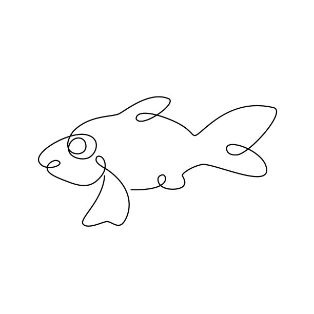 小鱼logo