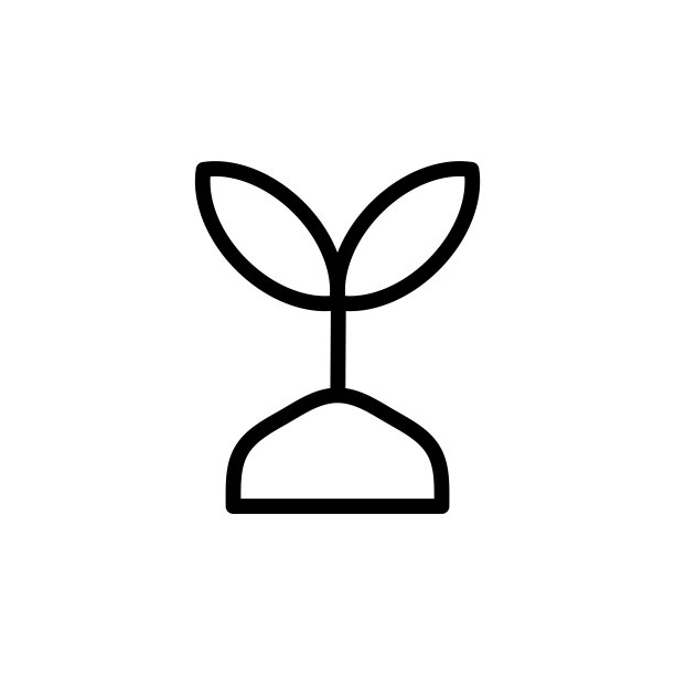 农业发展园林logo设计