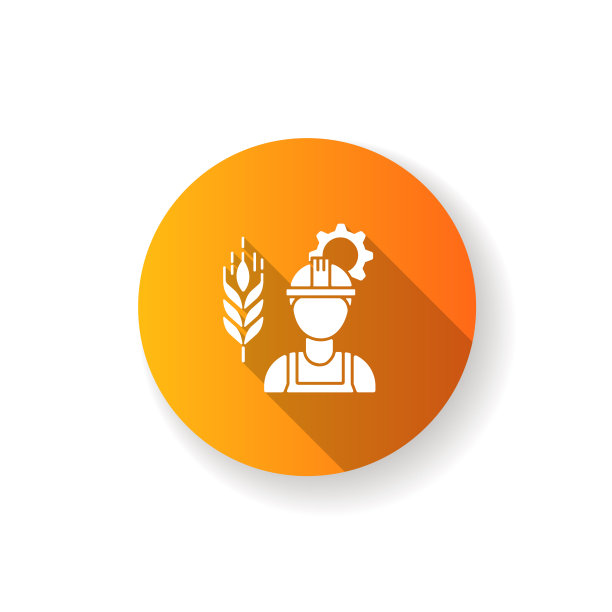 农业种植小麦logo