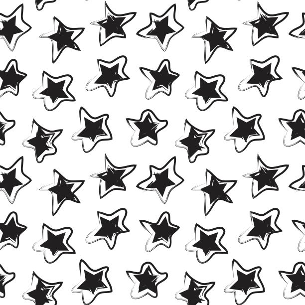 豹纹星星图案