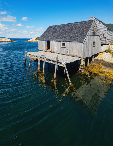 科技田园码头壁纸