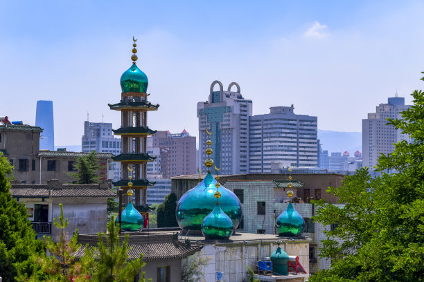 兰州城市背景