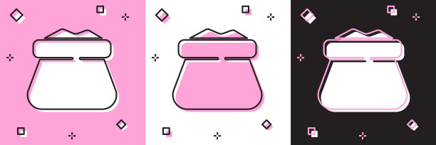 粉色大米包装设计