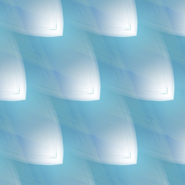 蓝调几何图案无缝背景