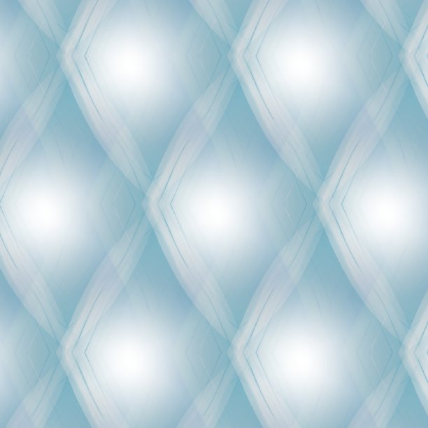 蓝调几何图案无缝背景