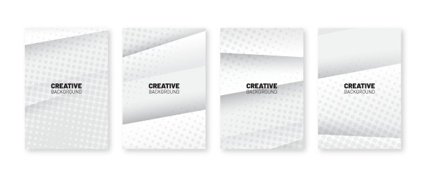 灰色圆形底纹封面