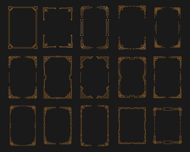 装饰画大气书法字