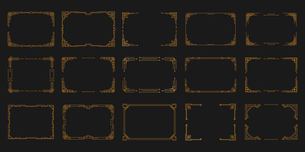装饰画大气书法字