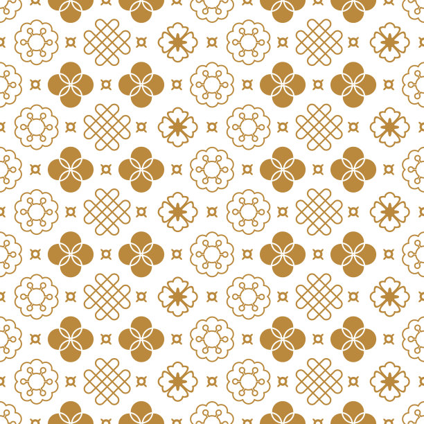 中过年海报底纹