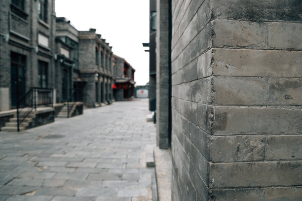 北京青砖建筑胡同