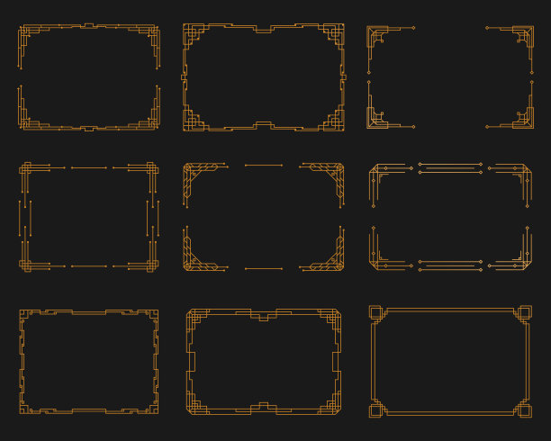 装饰画大气书法字