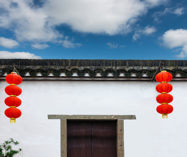 中式古典云纹背景