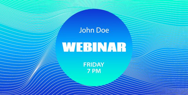 蓝绿色渐变会议