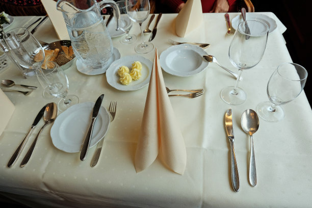 优雅精致餐具餐盘