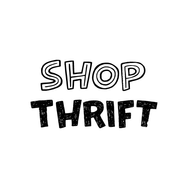 手写字体手提袋