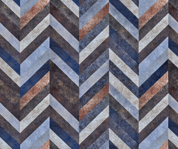 简约几何地毯图案