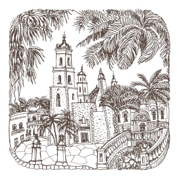 山水地产海报宣传册