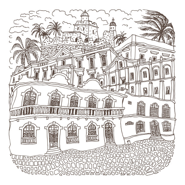 山水地产海报宣传册