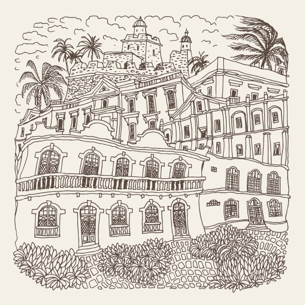 山水地产海报宣传册