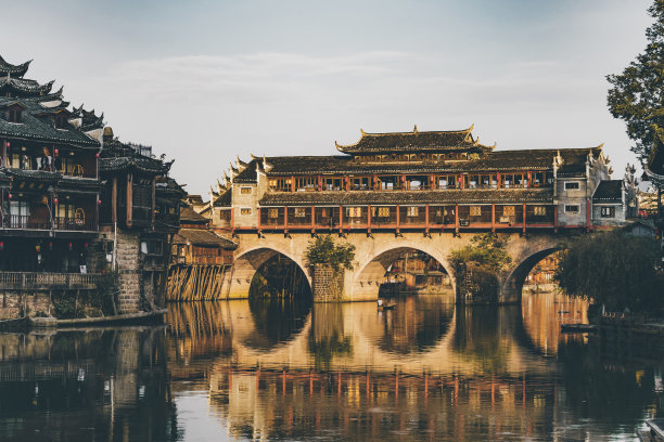 桥式,水面,中国