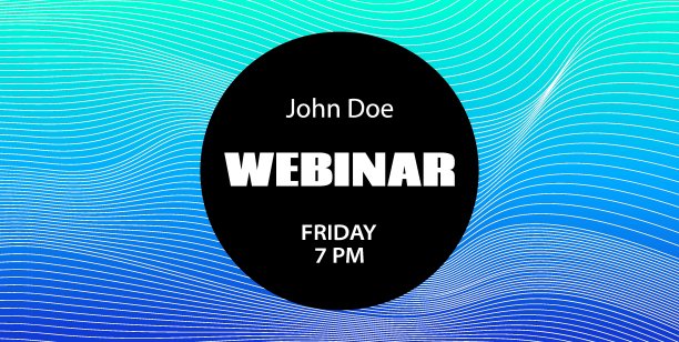 蓝绿色渐变会议