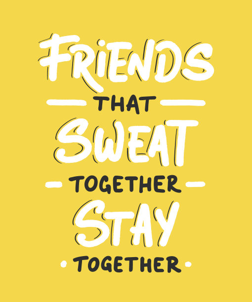 健身房朋友圈海报