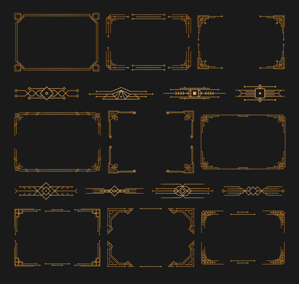 装饰画大气书法字