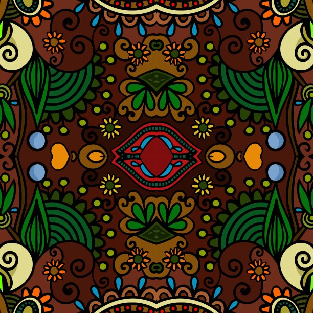 印尼水彩印尼插画