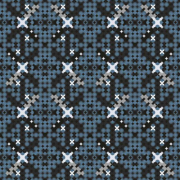 圆形地毯花纹印花