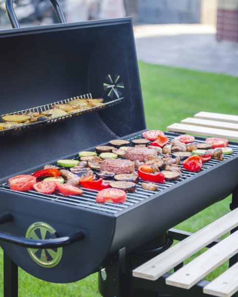 竖版餐饮美食烧烤