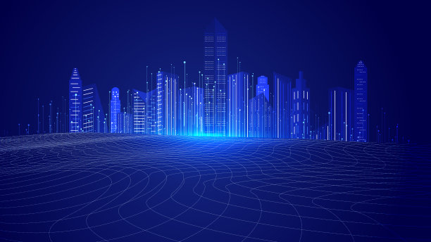 科技感蓝色光效