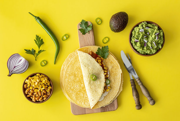 quesadillas