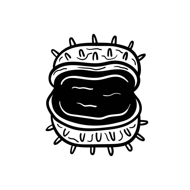 卡通板栗logo栗子logo