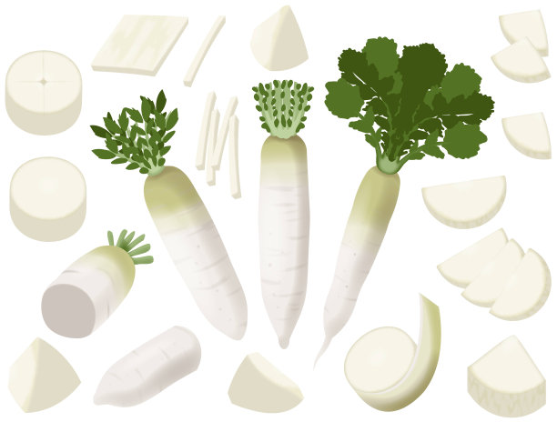 radishes