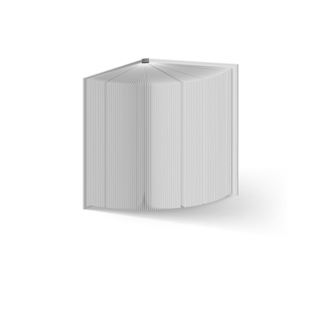 精装书,空的,一个物体