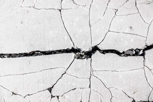cracked