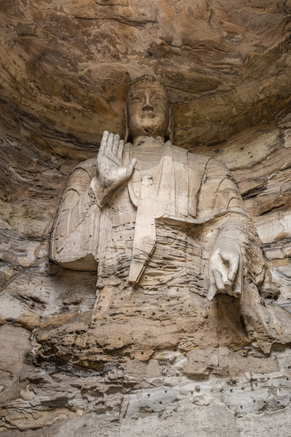 云冈石窟图片大同 veer-390252851.jpg