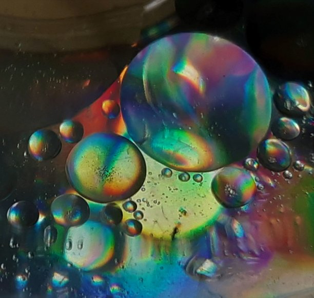 圆形彩色折光纹