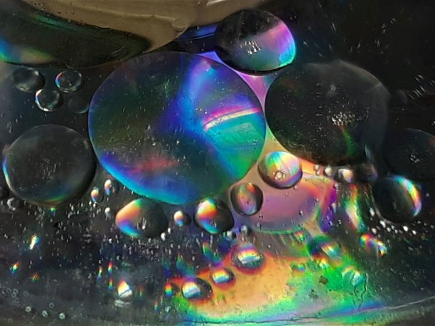 圆形彩色折光纹