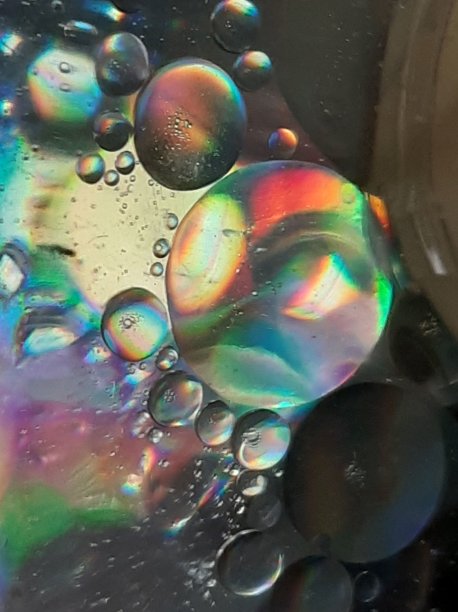 圆形彩色折光纹